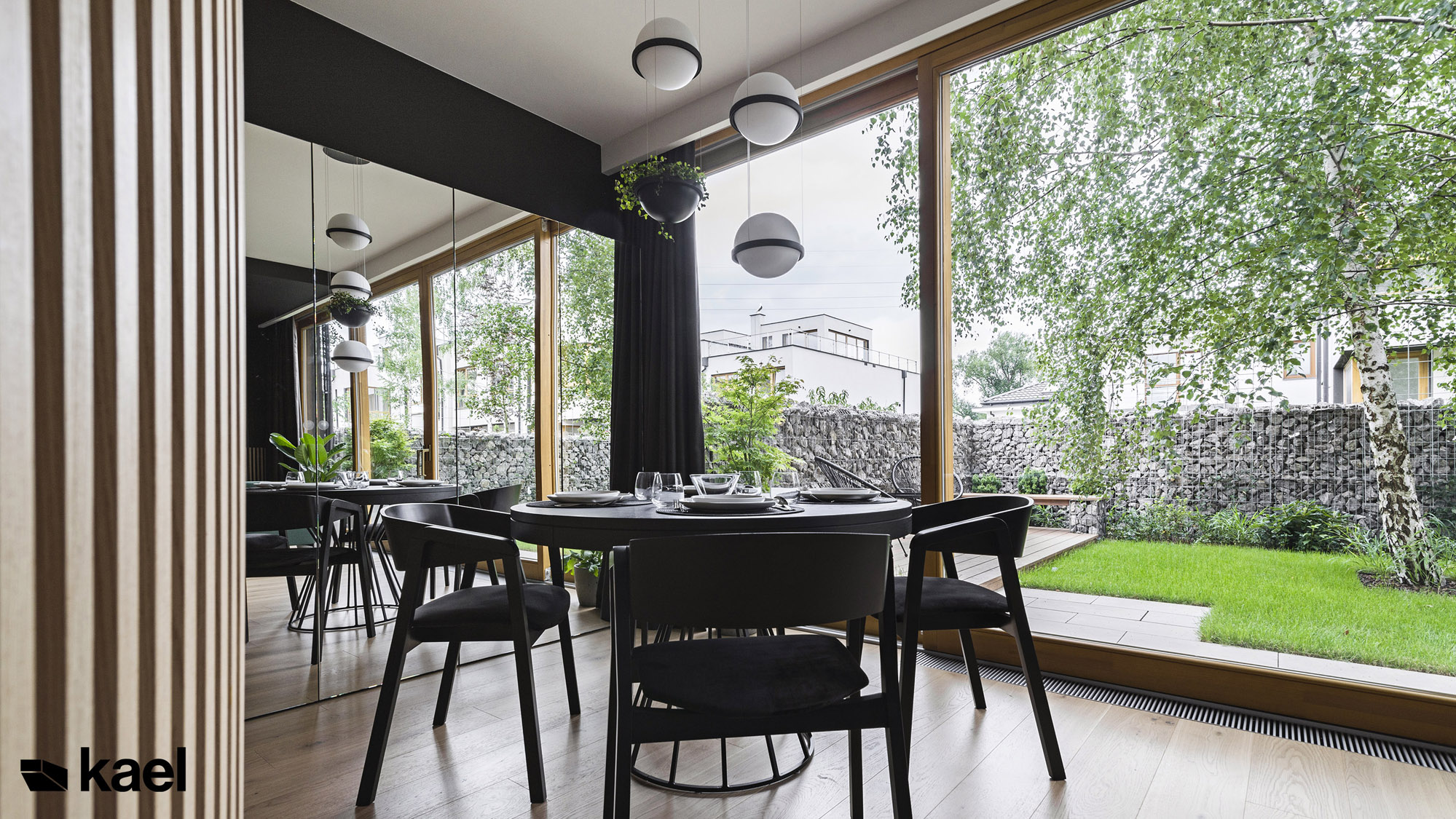 Jadalnia - Ostródzka - projekt wnętrza Kael