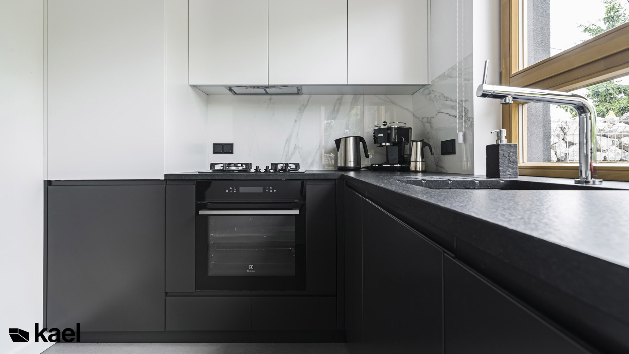 Kuchnia - Ostródzka - projekt wnętrza Kael