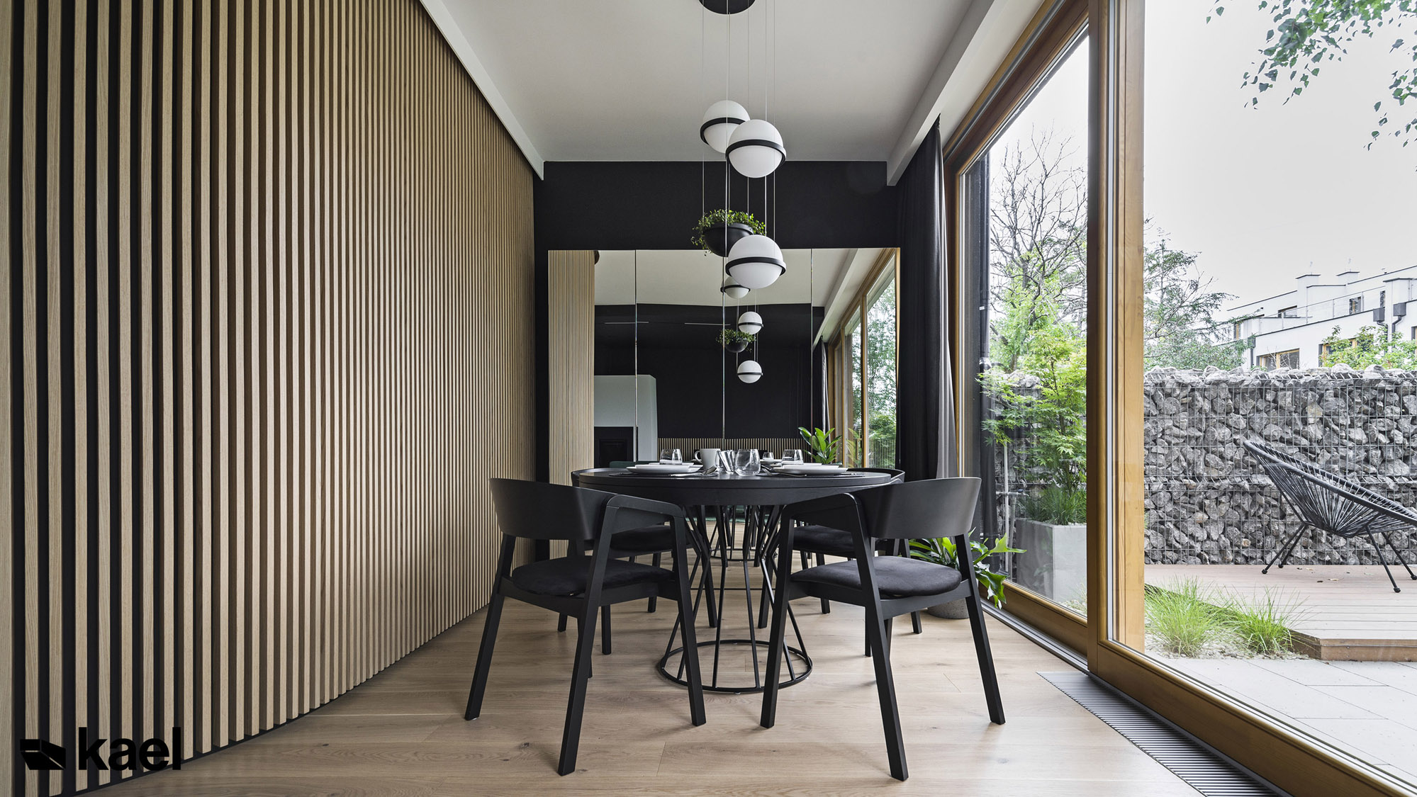 Jadalnia, taras - Ostródzka Kael