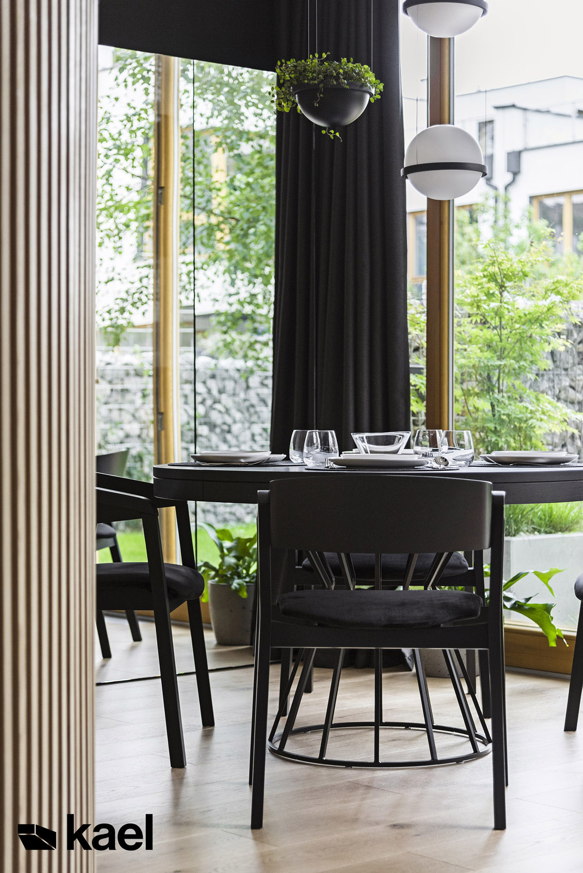 Jadalnia 2 - Ostródzka - projekt wnętrza Kael