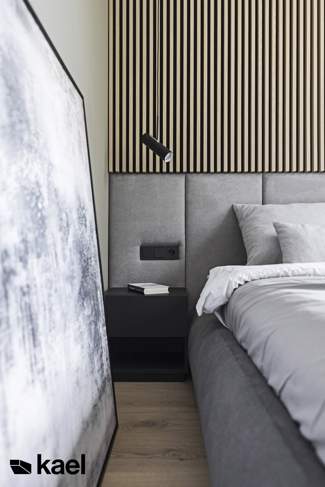 Sypialnia - Ostródzka - projekt wnętrza Kael